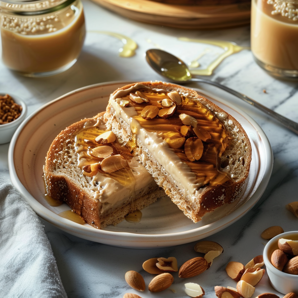 Honey Peanut Butter Toast– HYVE Honey