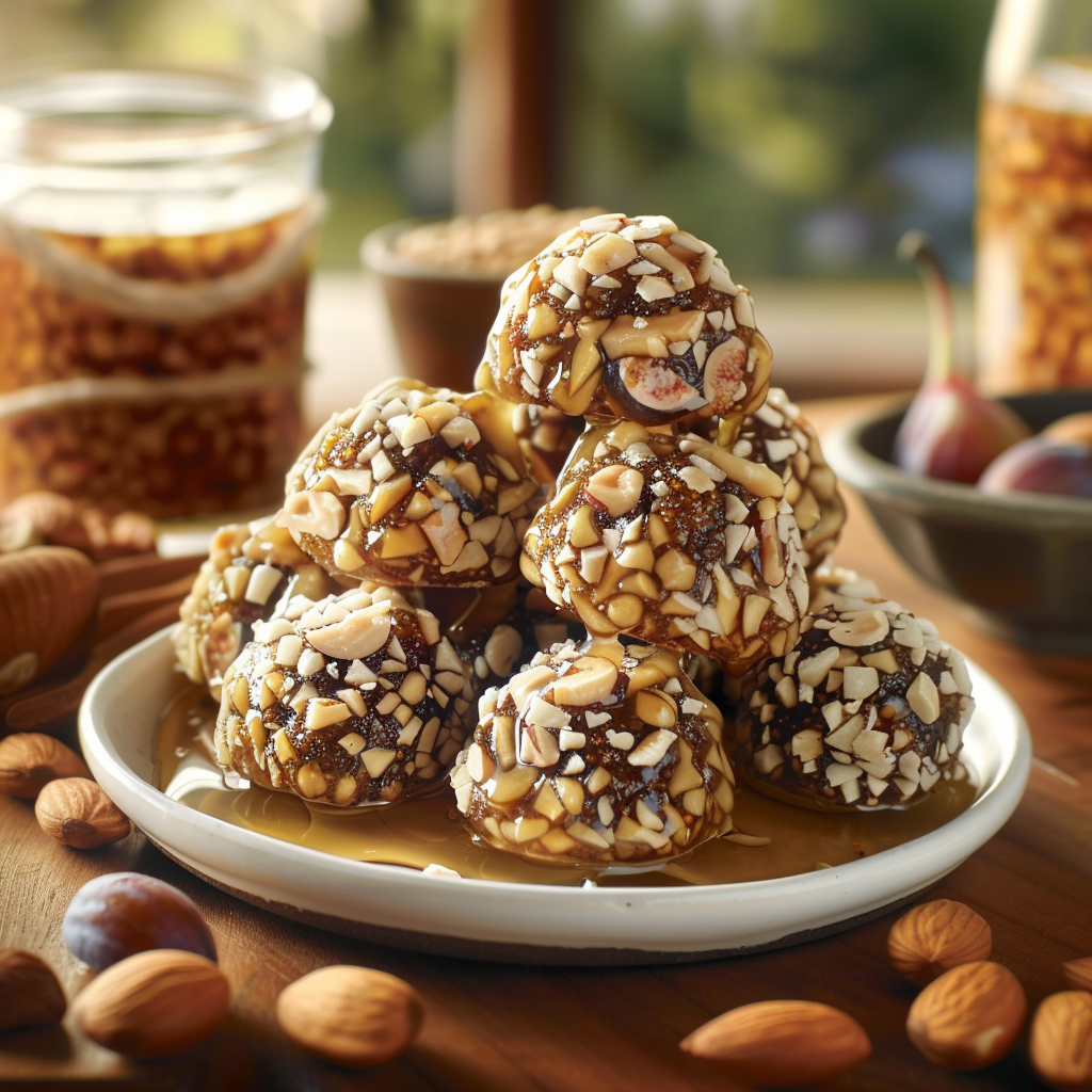 Honey Walnut Fig Bites– HYVE Honey