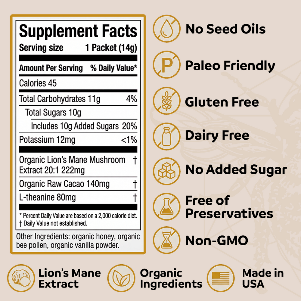 Focus & Memory Functional Honey