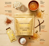 HYVE Mind - Focus & Memory Functional Honey 15 Packets - Lions Mane & Cacao + Bee Pollen